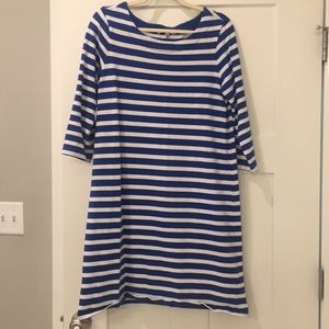 Nautical stripe dress